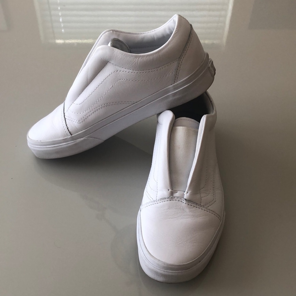 VANS Leather Old Skool Slip On Laceless Dx sneaker